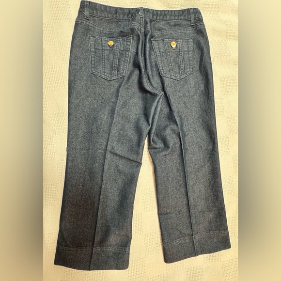 George Designs by Mark Eisen Denim Capri Sz 8 - Picture 7 of 10